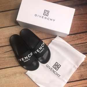 Givenchy black slides